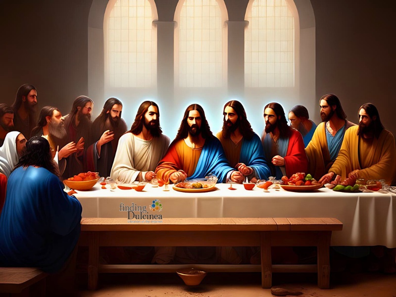 The Last Supper - last meal Jesus shared with his apostles