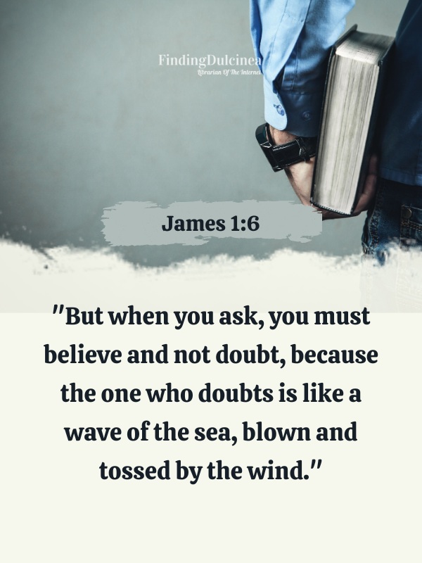 James 1:6 - Bible Verses About Faith