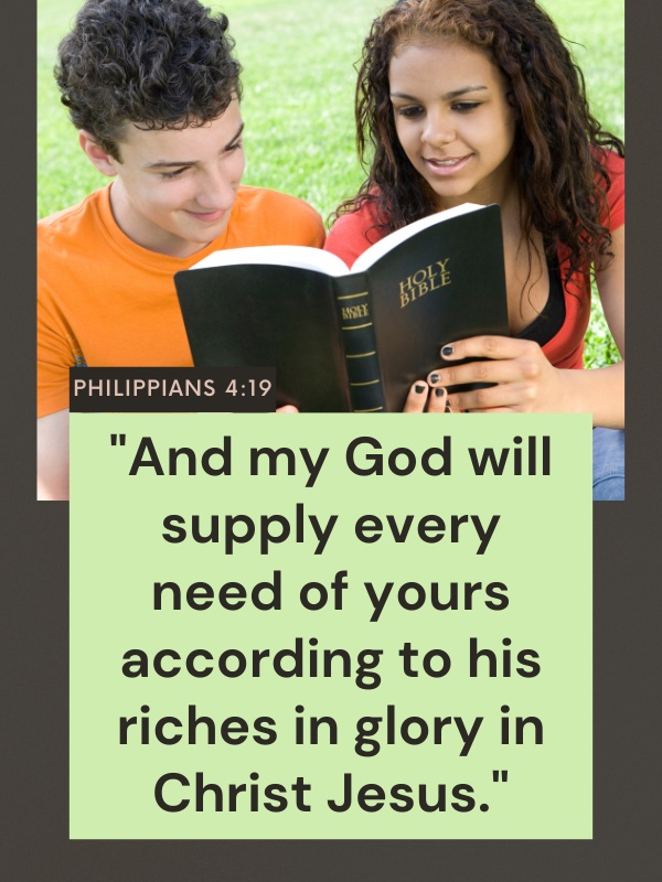 Philippians 4:19 - Bible Verses About Protection