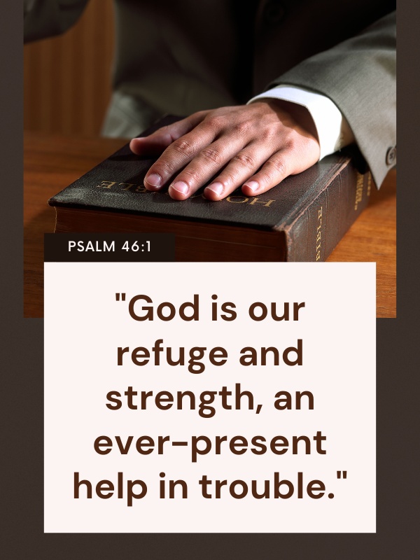 Psalm 46:1 - Bible Verses About Protection