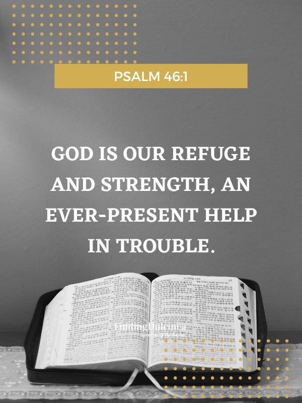 Psalm 46:1 - Bible Verses About Encouraging