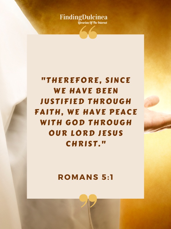 Romans 5:1 - Bible Verses About Trusting God