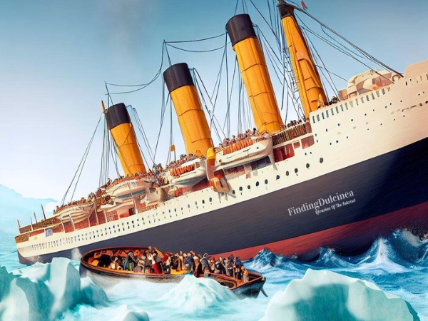 What year did the Titanic sink?