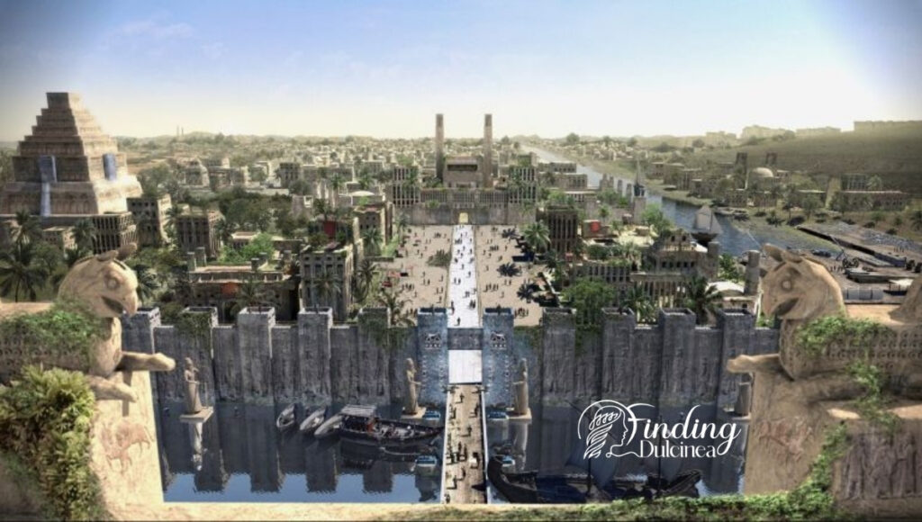 Modern Digital Reconstructions of the Hanging Gardens of Babylon