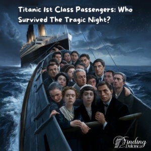 List Of The Titanic First Class Passengers Who Survived