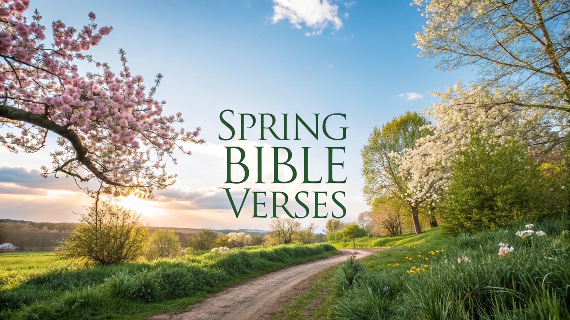 15+ Spring Bible Verses to Refresh Your Spirit This Season