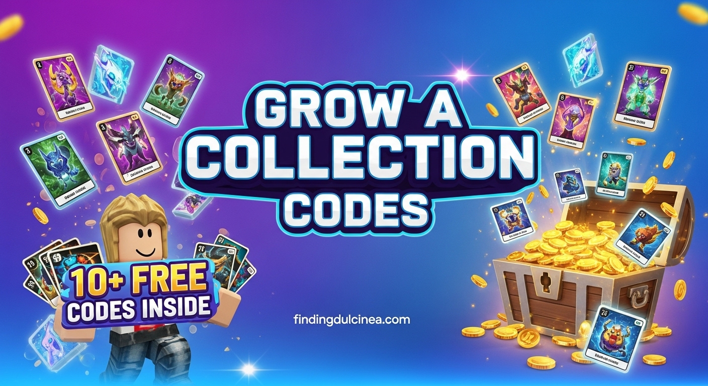 Grow a Collection Codes (October 2025) 20+ NEW Working Codes & Rewards