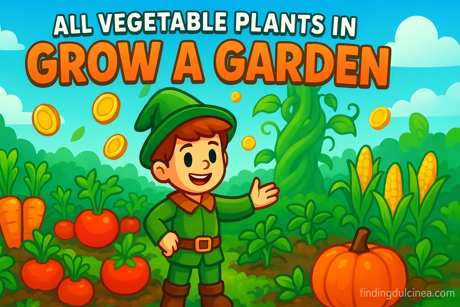 All 32 Grow a Garden Vegetables Rarity & Points Guide 2025