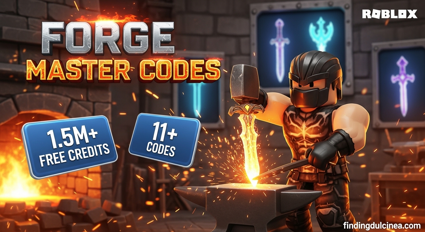 Forge Master Codes (December 2025) 15+ Active Free Rewards