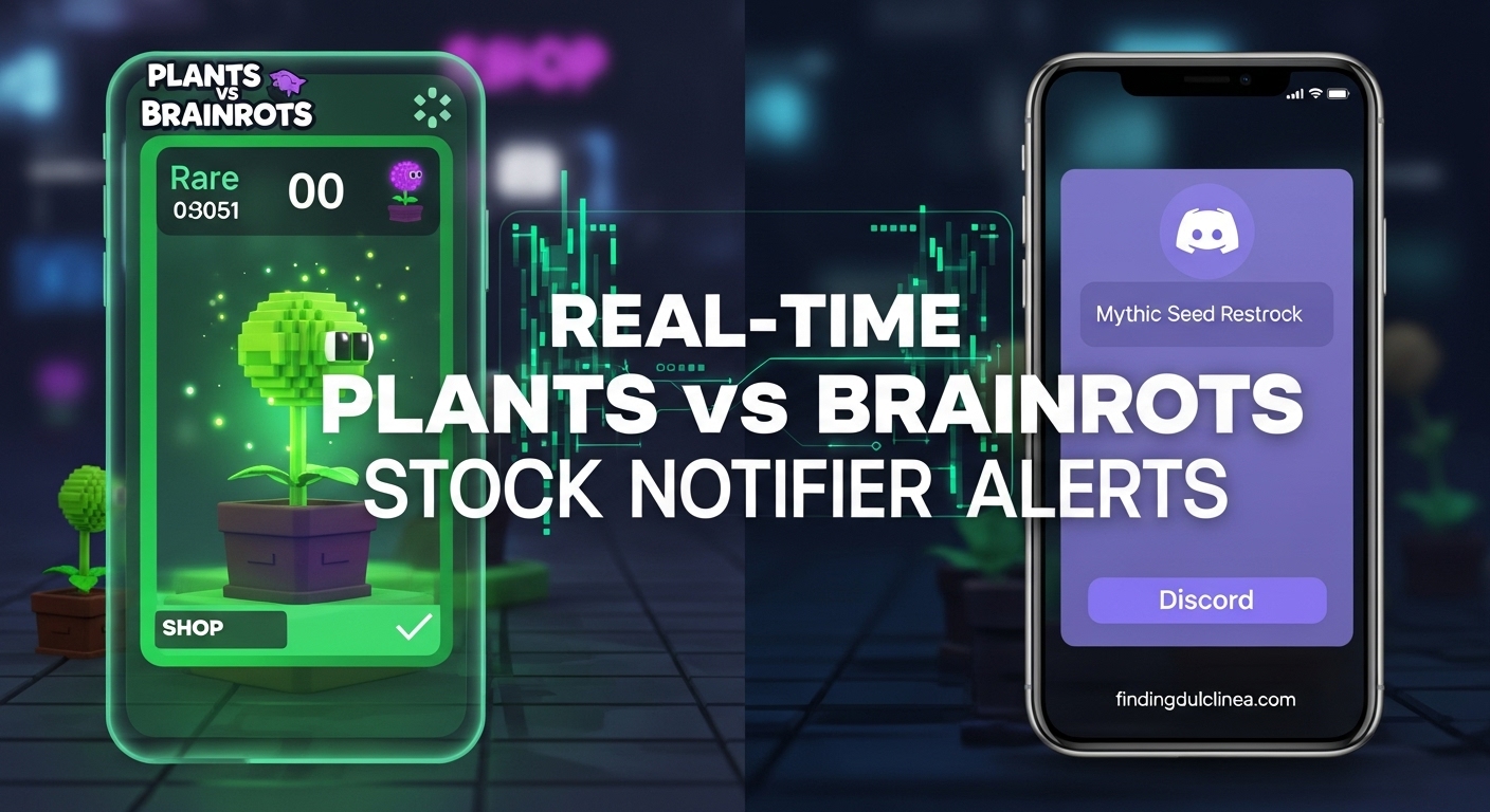 Best Plants Vs Brainrots Stock Notifier Tools March 2026 Best Plants Vs Brainrots Stock Notifier 