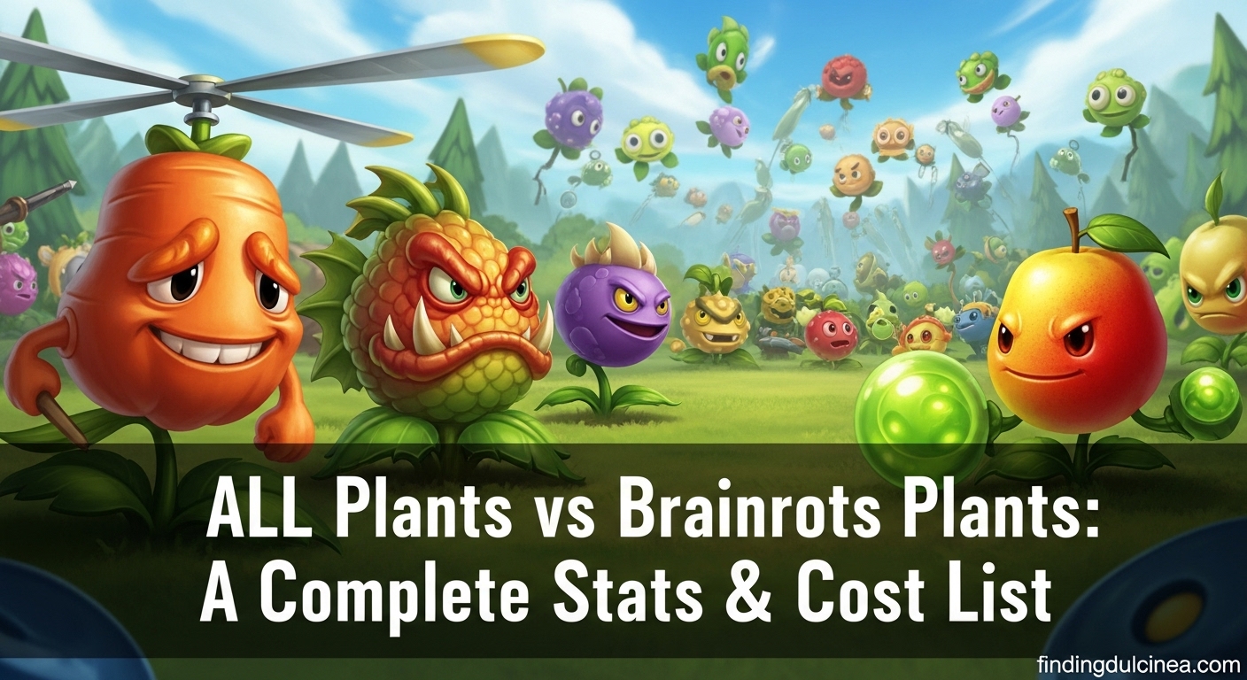 Plants vs Brainrots Plants All Costs & Damage (March 2026)