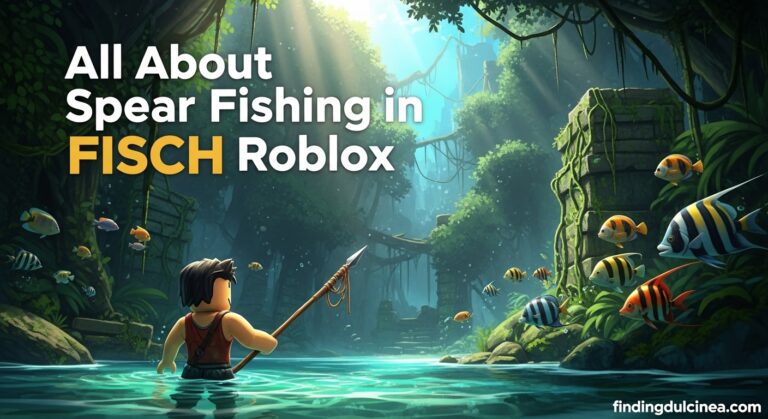 How To Start Spear Fishing In FISCH Roblox March 2026 Spear Fishing In FISCH 768x419