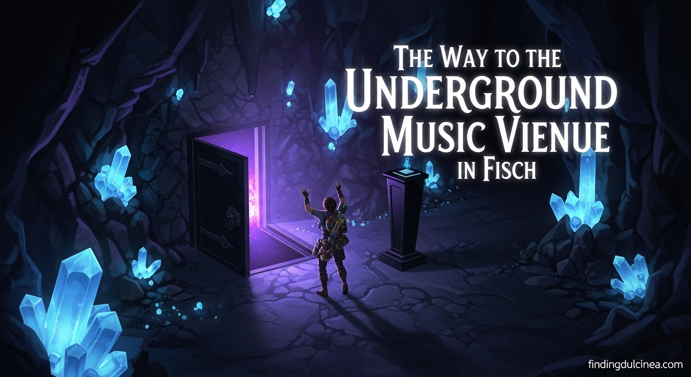 Venue Rods Set Your Spawn in the Underground Music Venue in Fisch August 2026