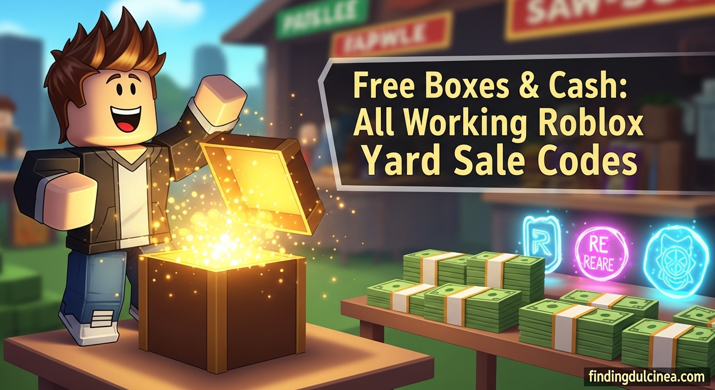 All Working Roblox Yard Sale Codes March 2026 Roblox Yard Sale Codes 