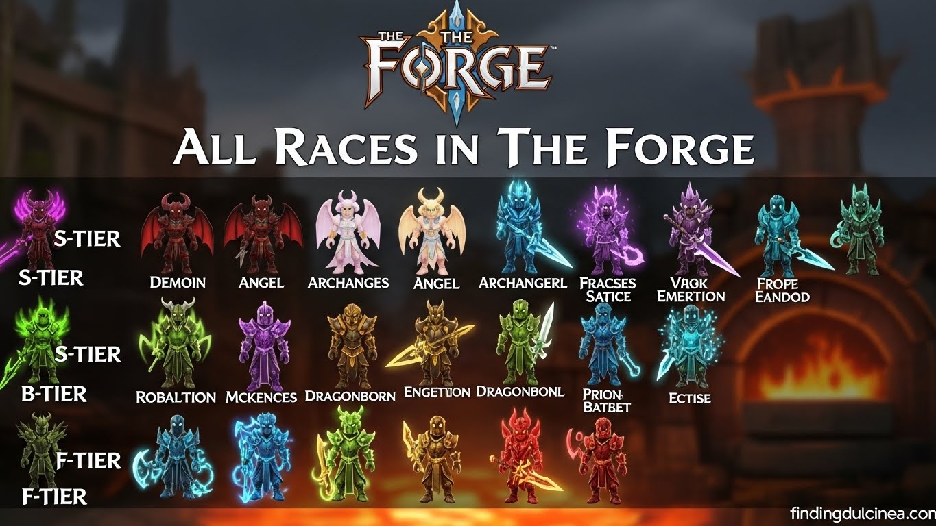 All The Forge Races Complete Guide (June 2026)