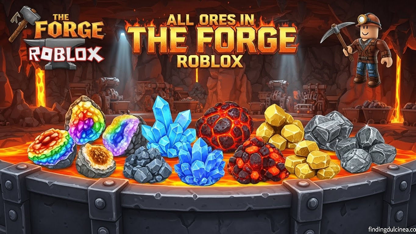 The Forge Roblox Ores Complete Guide June 2026 The Forge Roblox Ores 