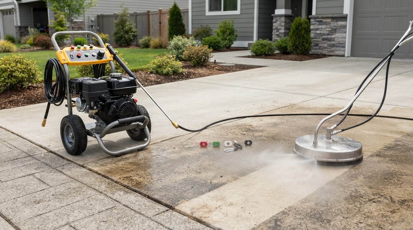 best gas pressure washers for concrete